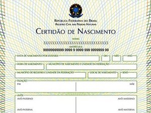 2° Via Certidão de Nascimento